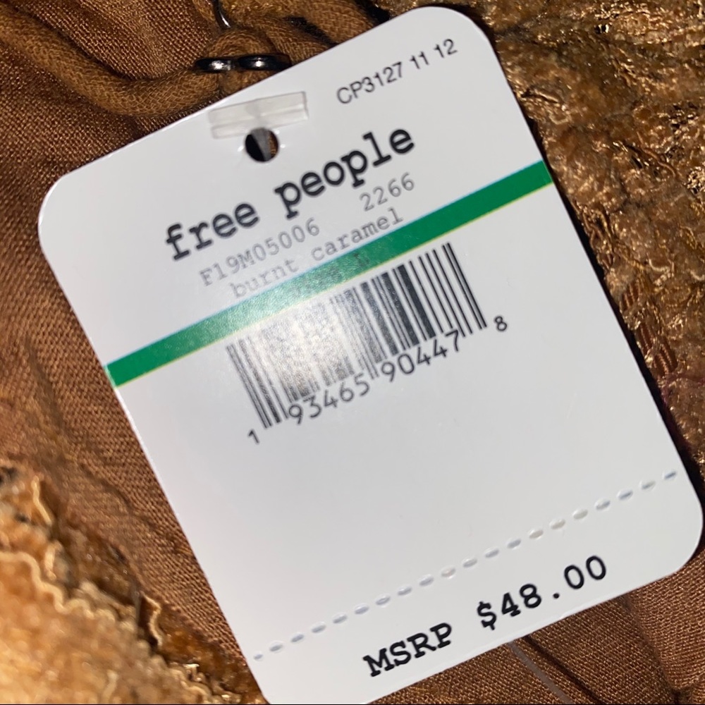 NWT Free People Celine Velvet Bralette - Picture 4 of 4